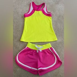 BCG Athletic Set - Tank Top and Shorts - Size 6 - 6X